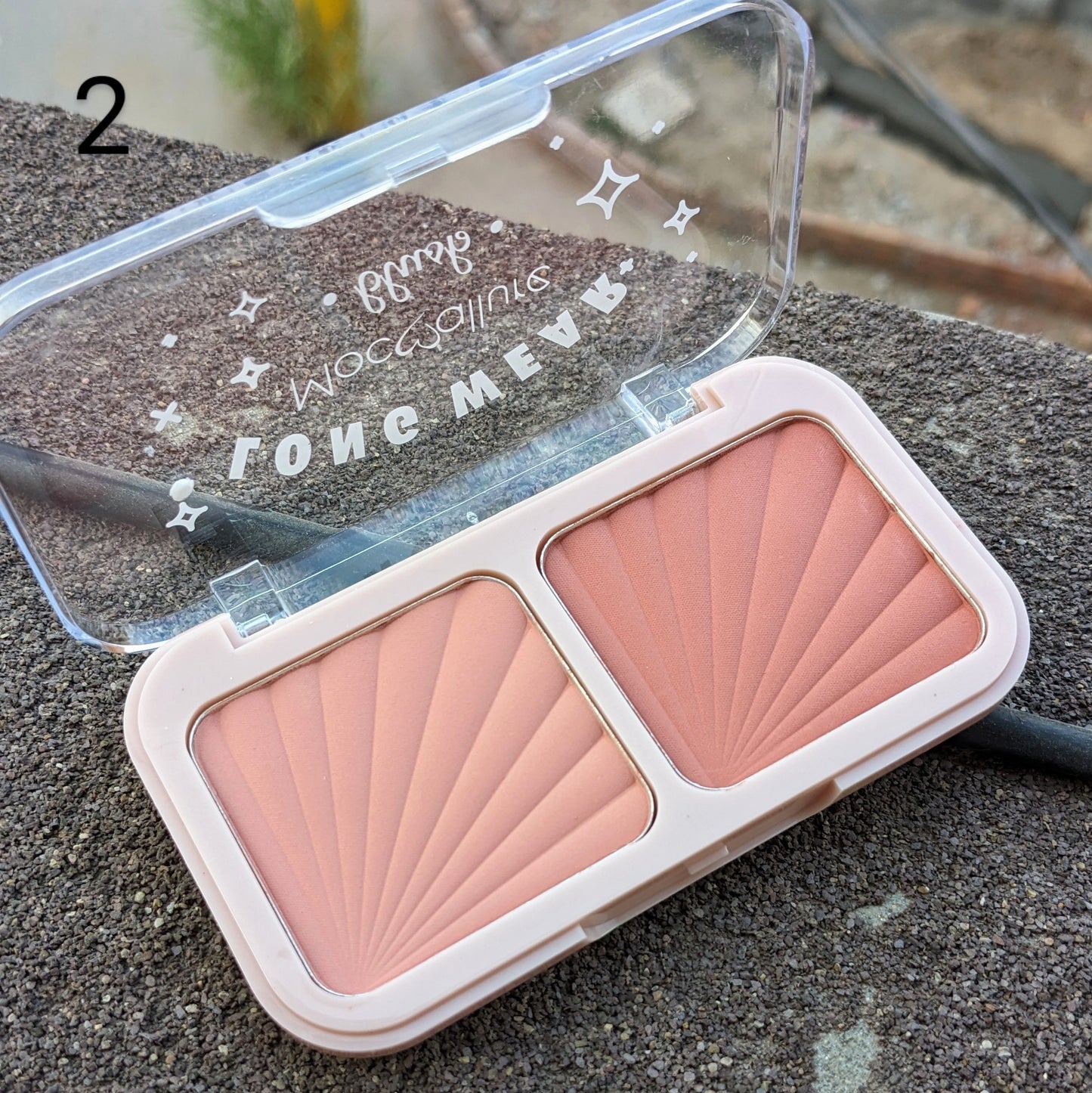 Mocallure 2 Color Blush Palette