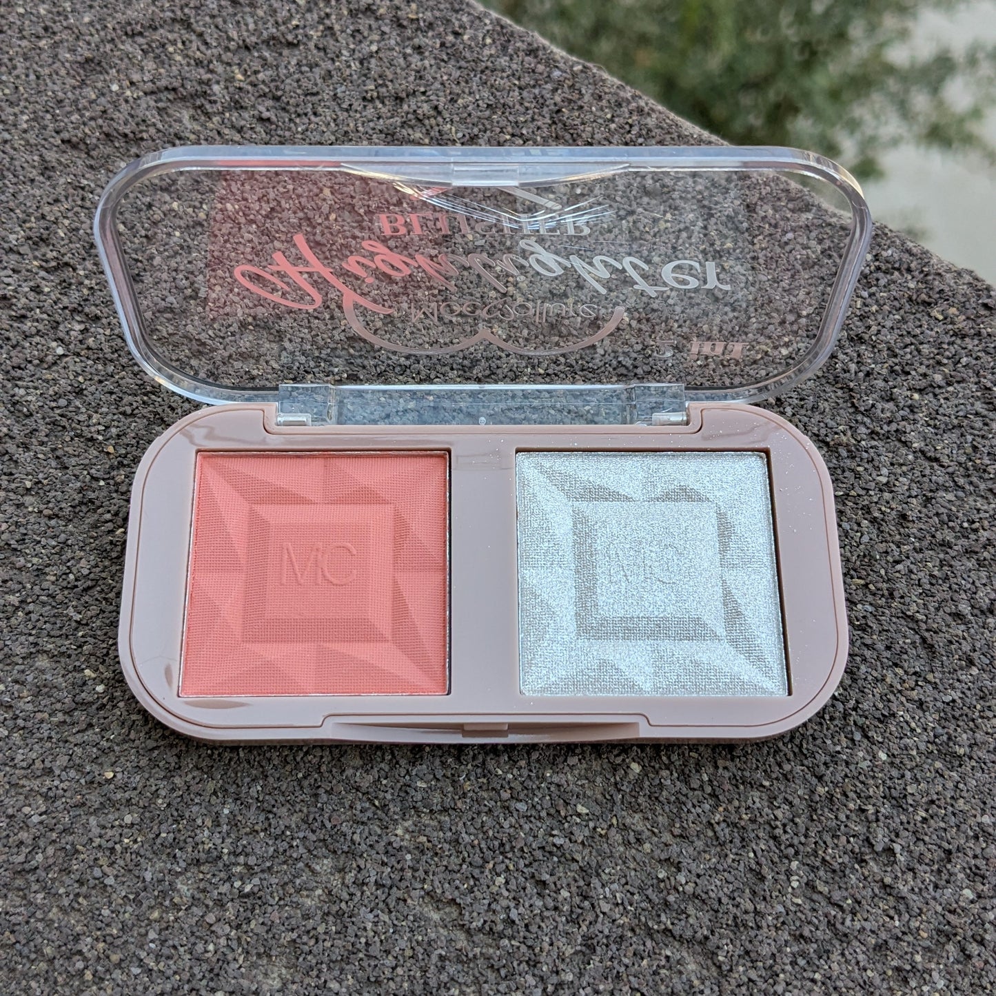 Mocallure 2in1 Blush & Highlighter Palette
