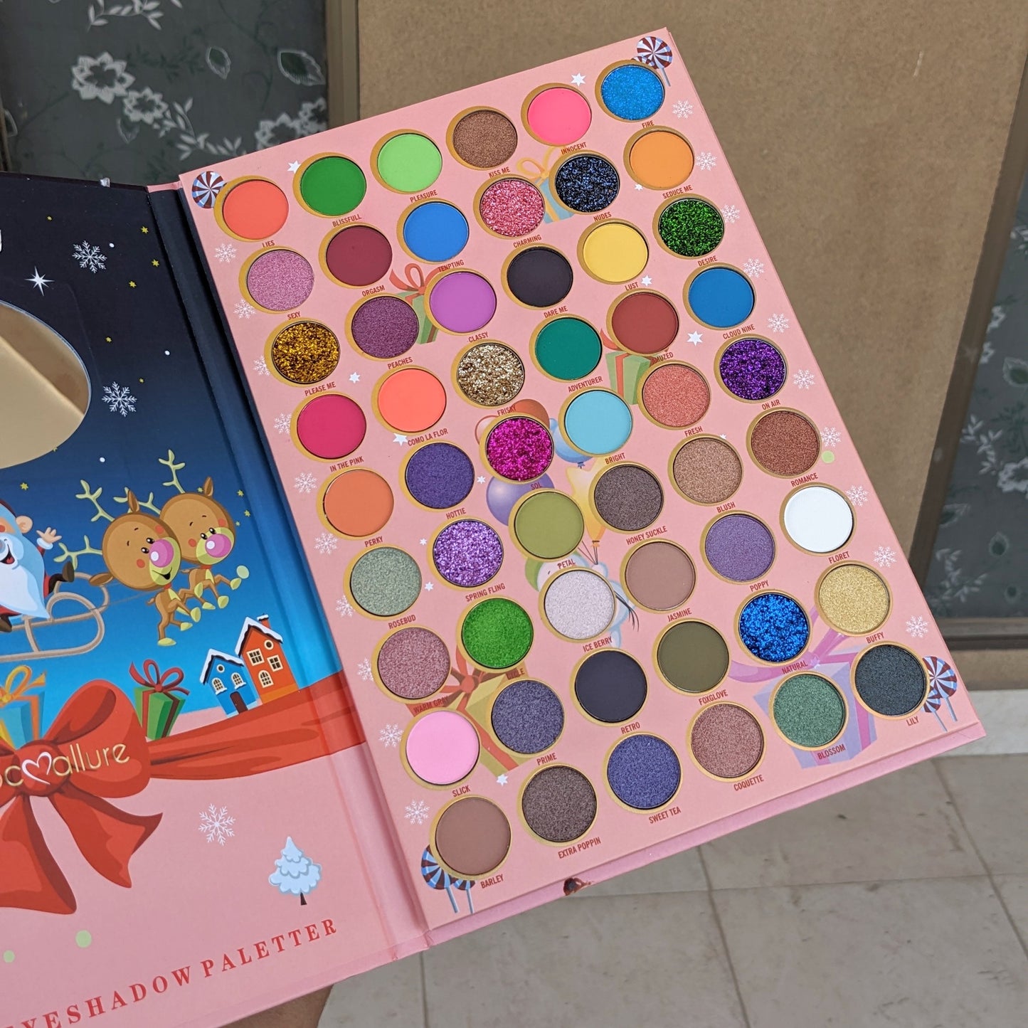 Mocallure 54 Color Eyeshadow Book