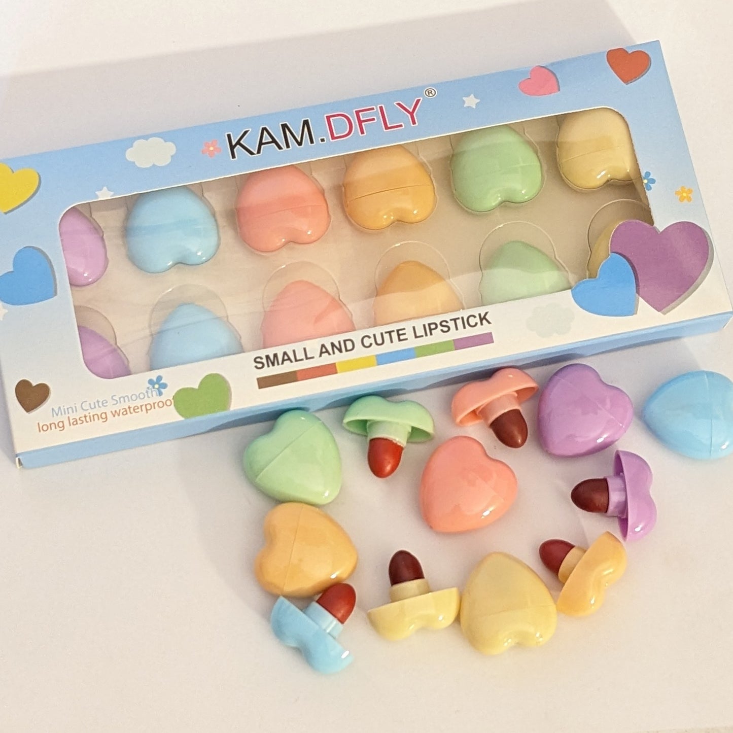 Cute Heart Lipstick Pack