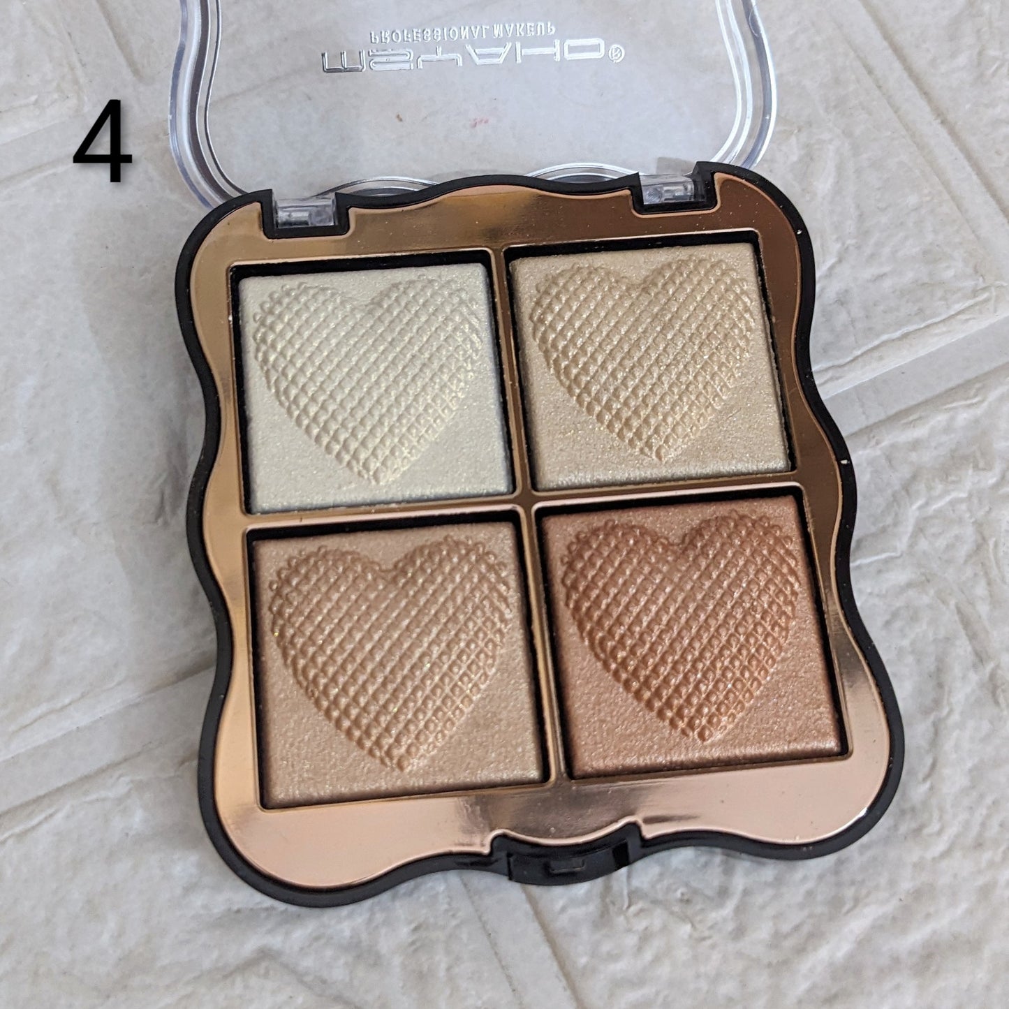 Baked Highlighter 4 Clr Palette