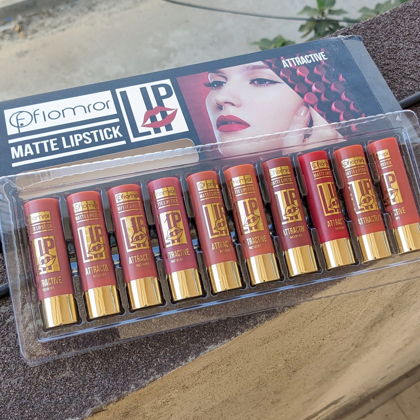 Matte Nude Lipsticks Tray