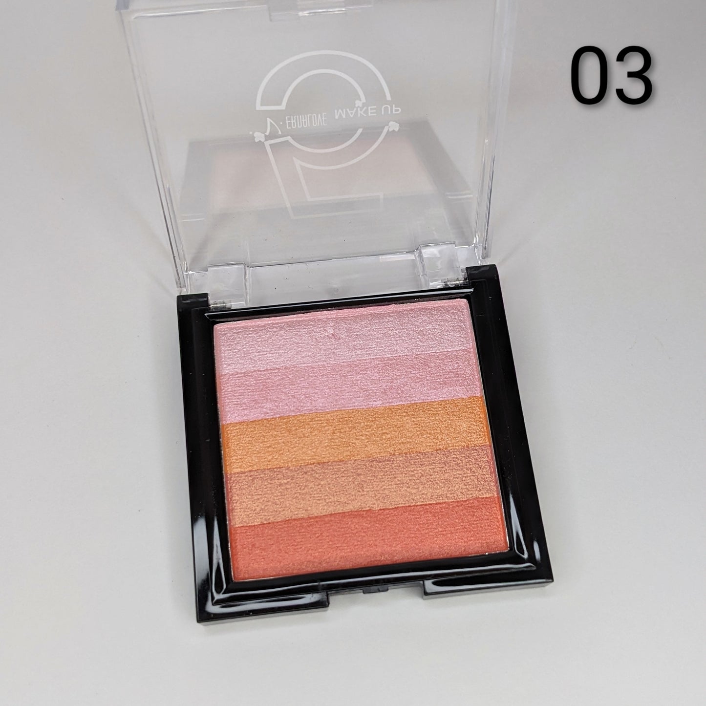 5 Shade Highlight + Eyeshadow Kit