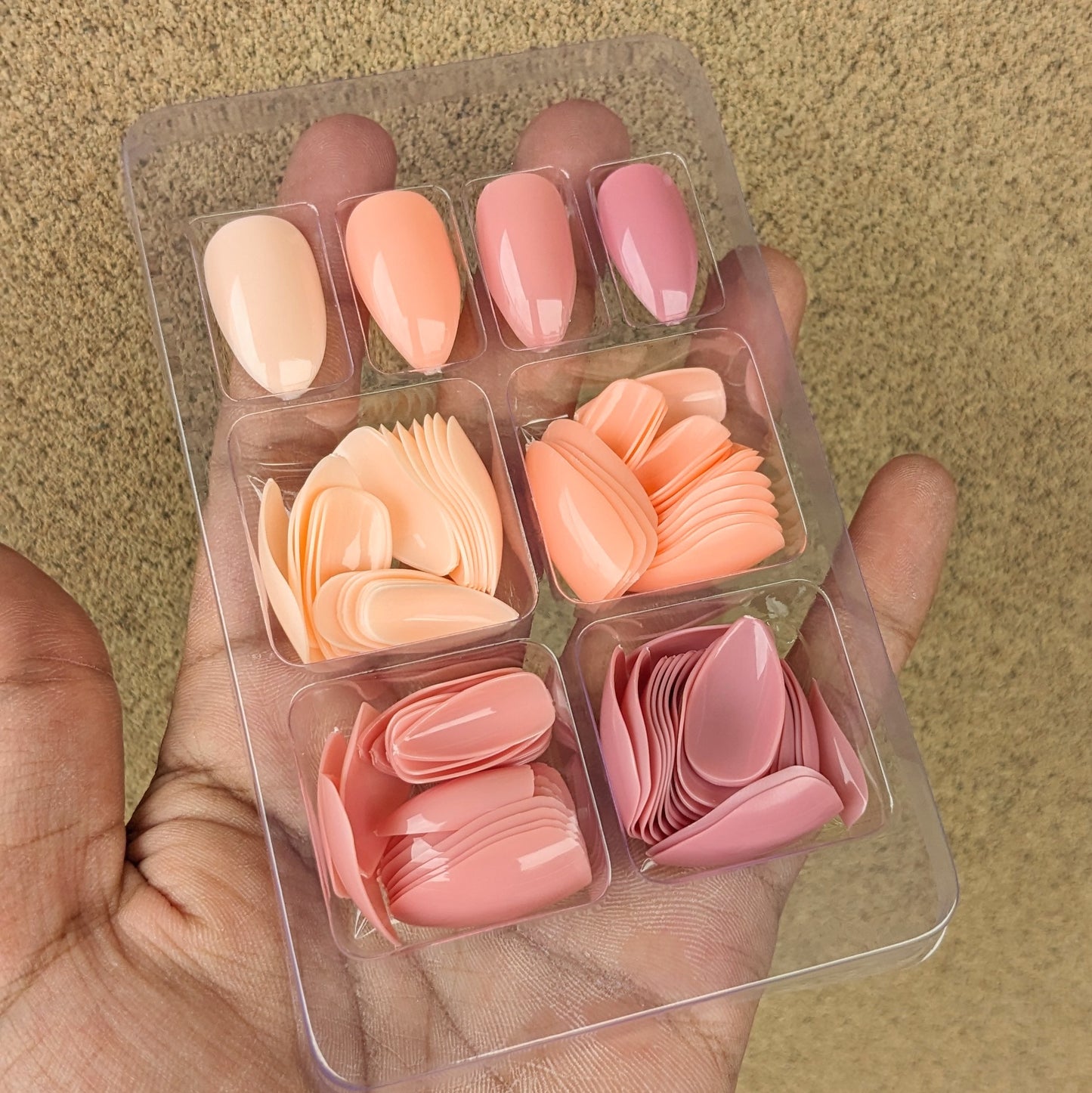 4 Color Nails Pack 96 Pc's