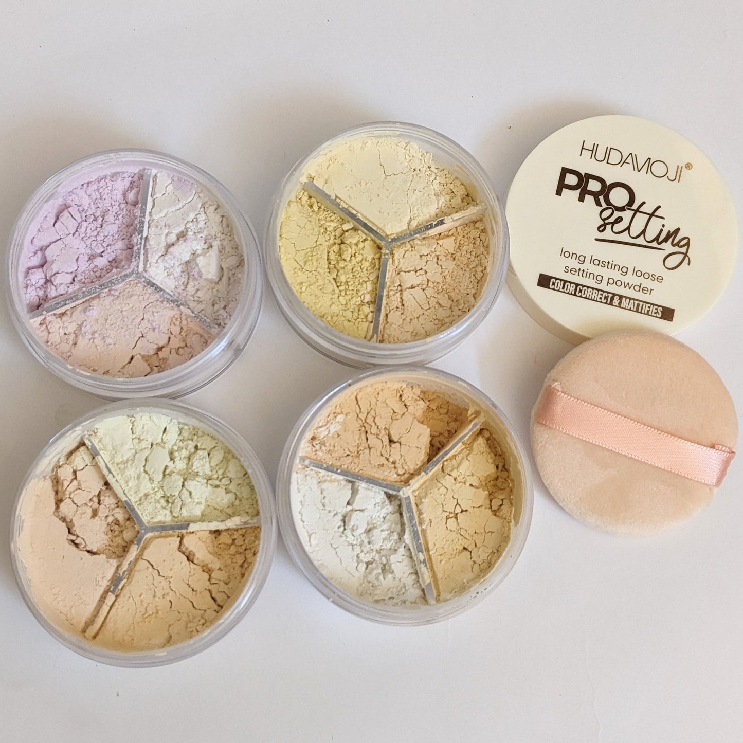Hudamoji PRO Setting Powders