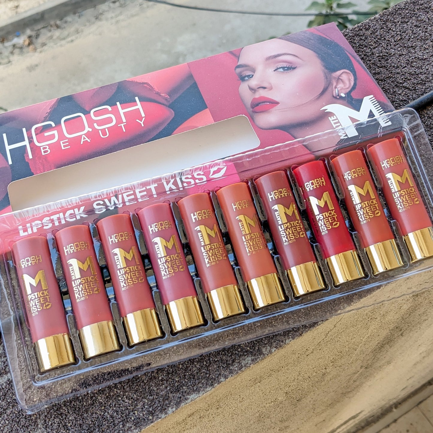 Matte Nude Lipsticks Tray