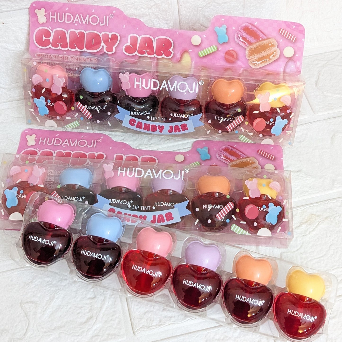 Hudamoji Candy Jar Lip Tints Gloss