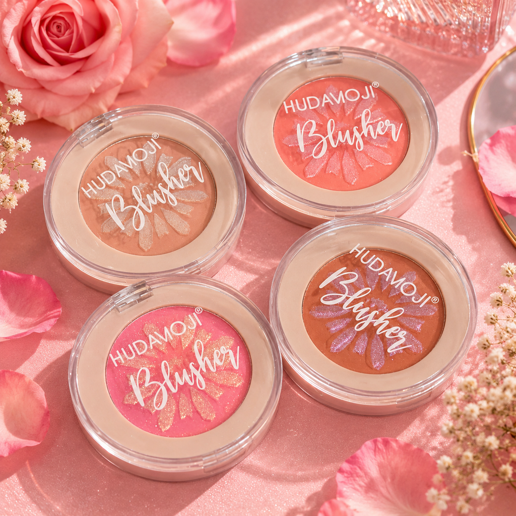 Hudamoji Soft and Shimmery Blusher Kits