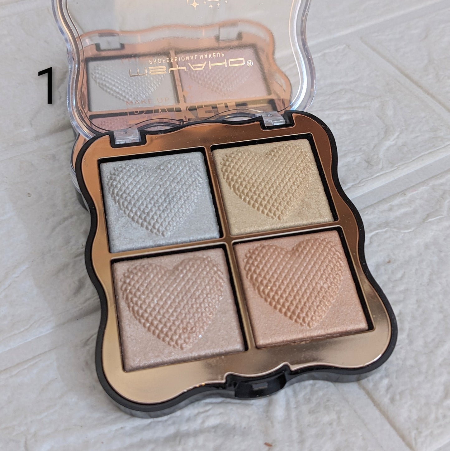 Baked Highlighter 4 Clr Palette