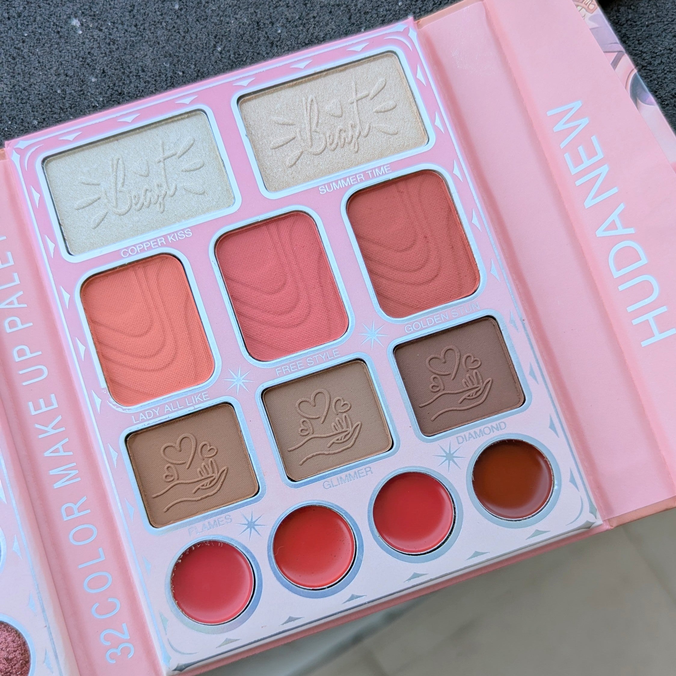Huda New Makeup Book Palette