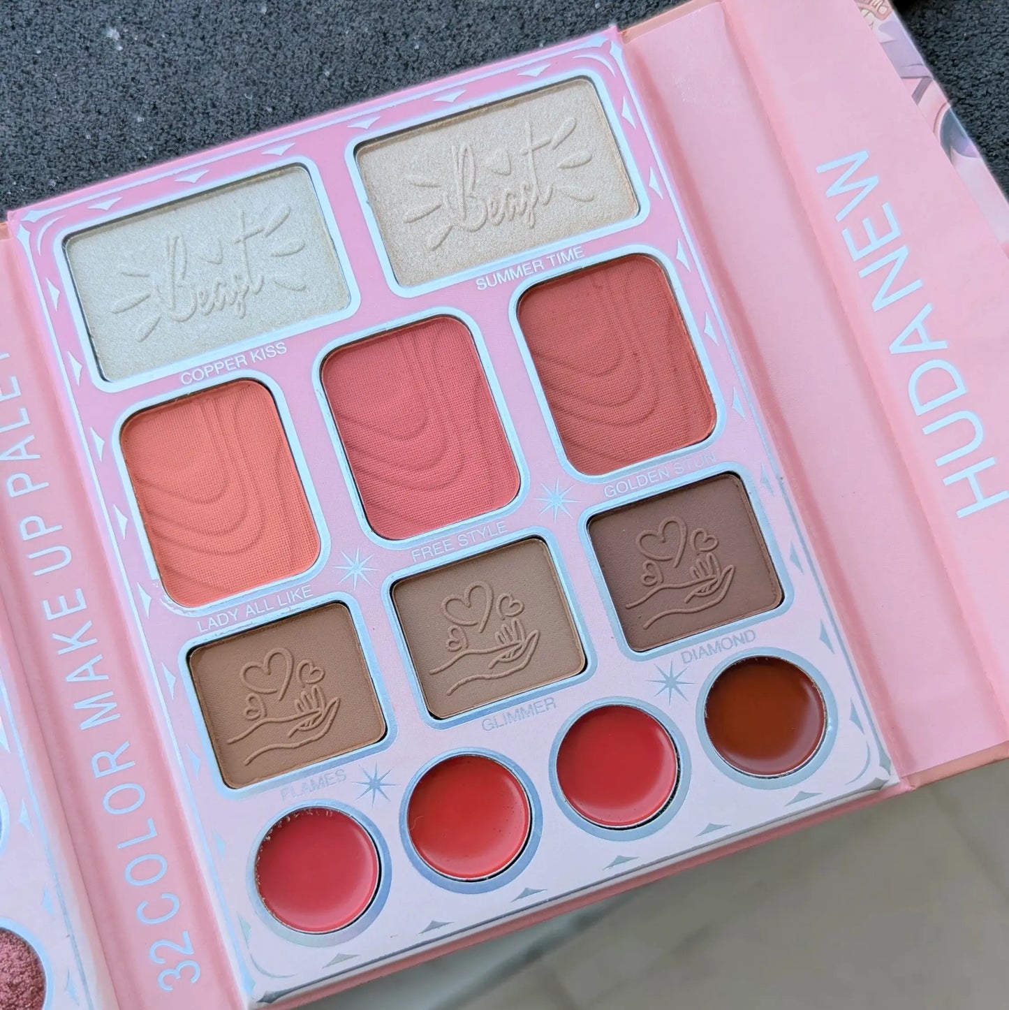 Huda New Makeup Book Palette