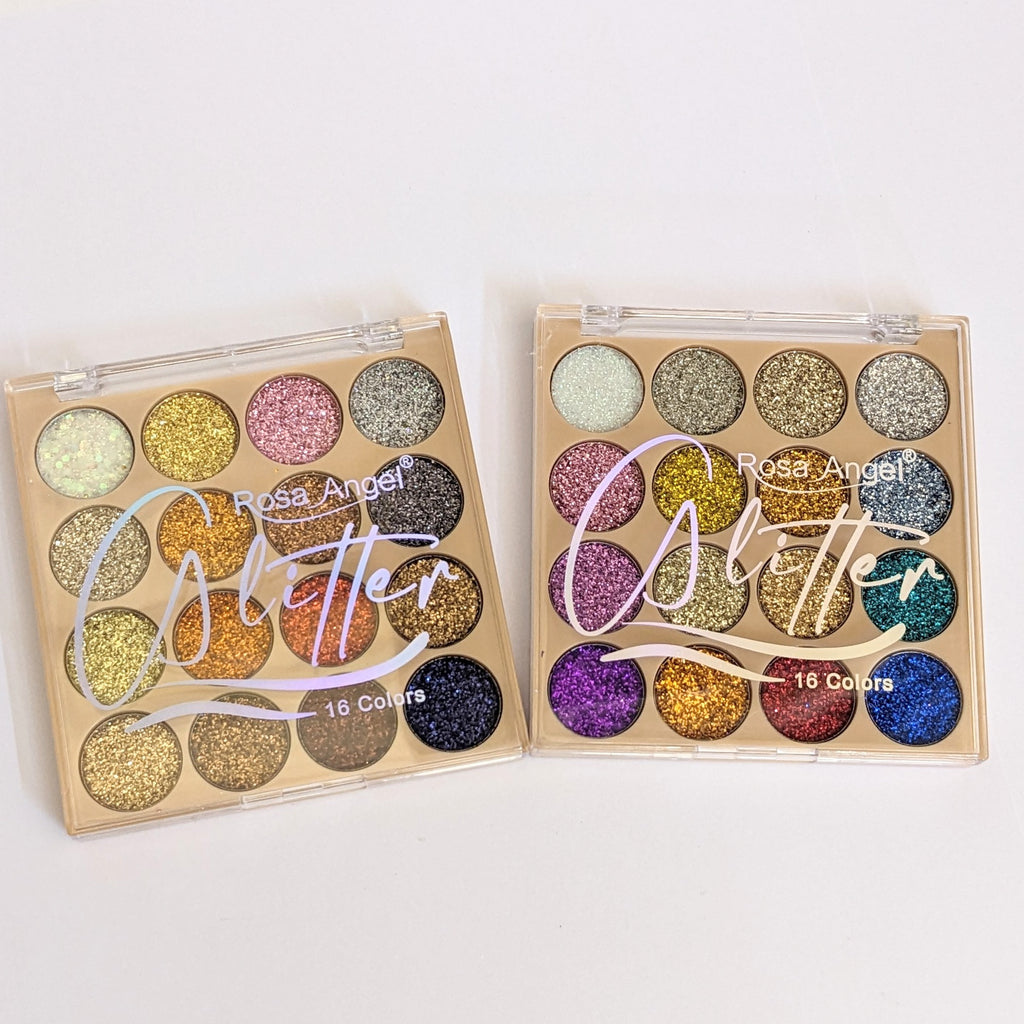 16 Color Glitter Palette