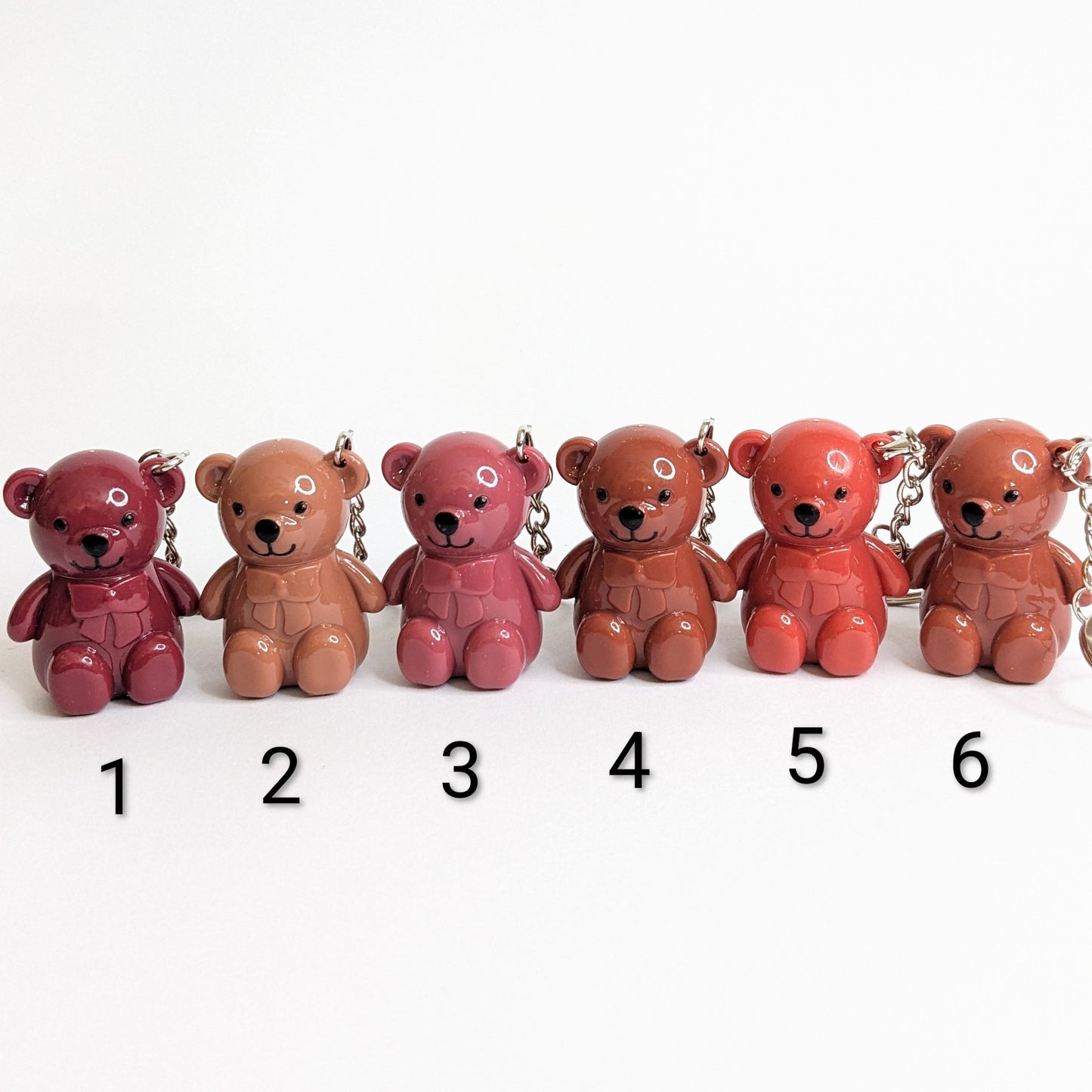 Teddy Lip Gloss Key Chain