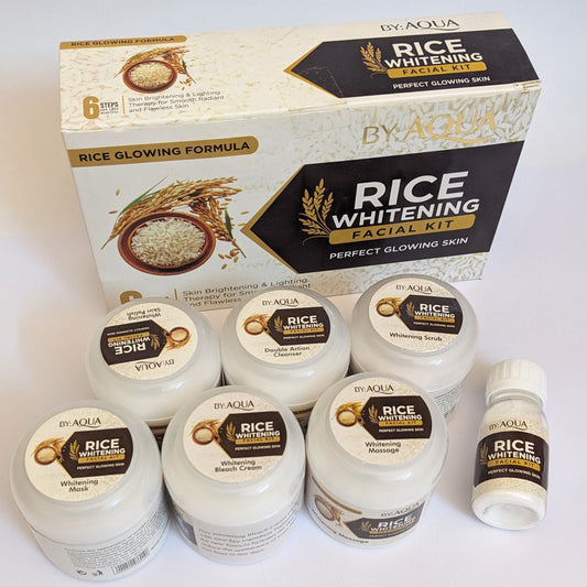 Rice Whitening Facial Kit