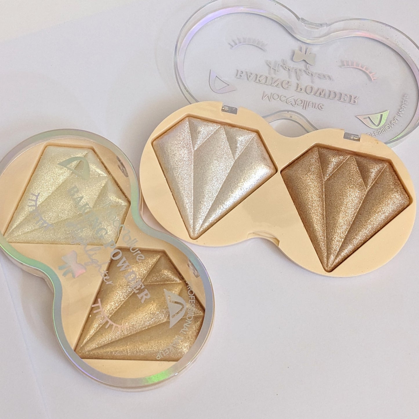 Mocallure 2 Color Baked Highlighter Palette