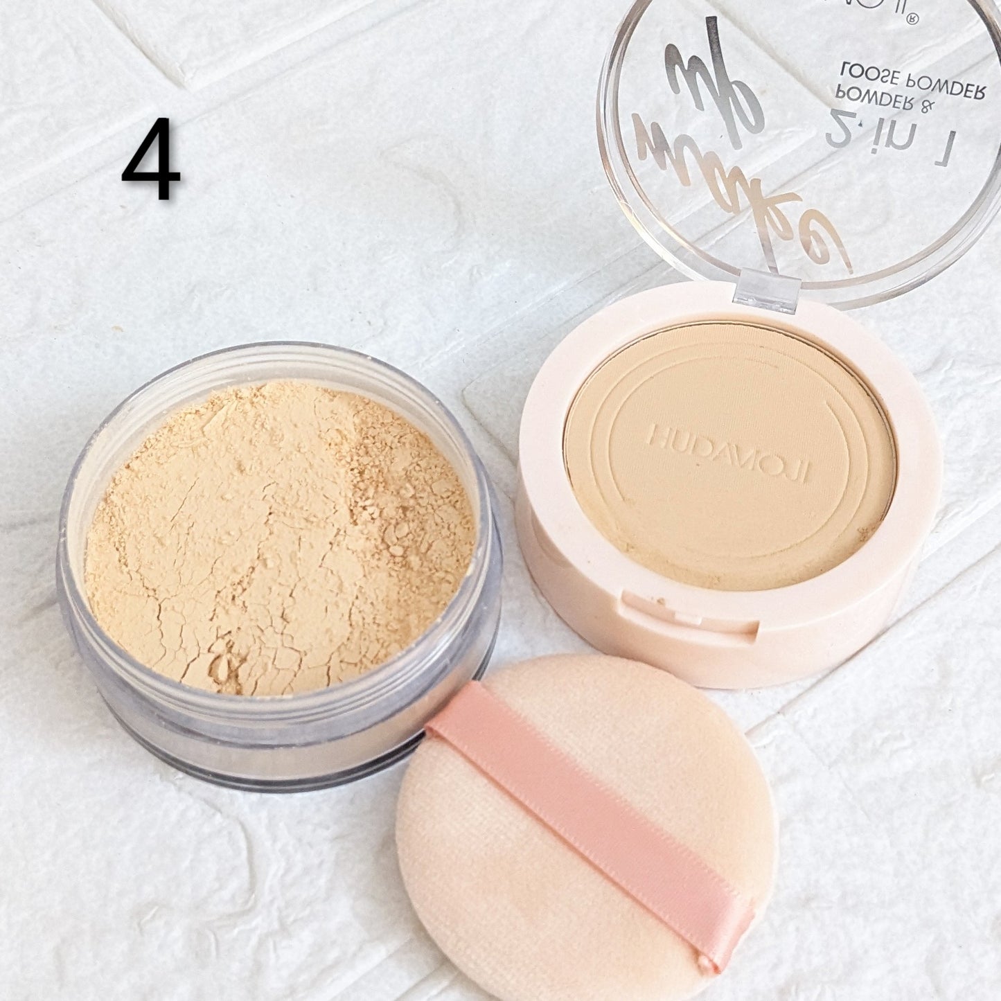 Hudamoji 2in1 Compact & Loose Powder