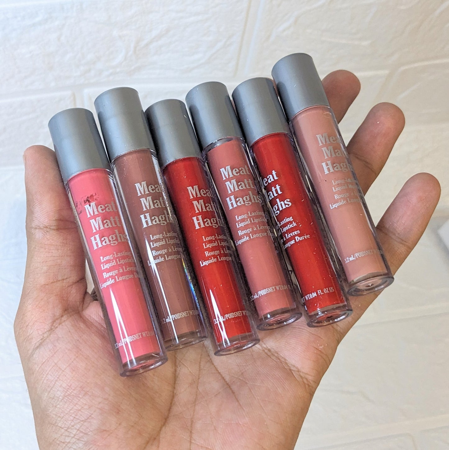 6 Matte Lip Glosses Pack
