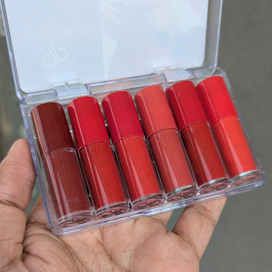 6 Matte Lip Glosses Pack