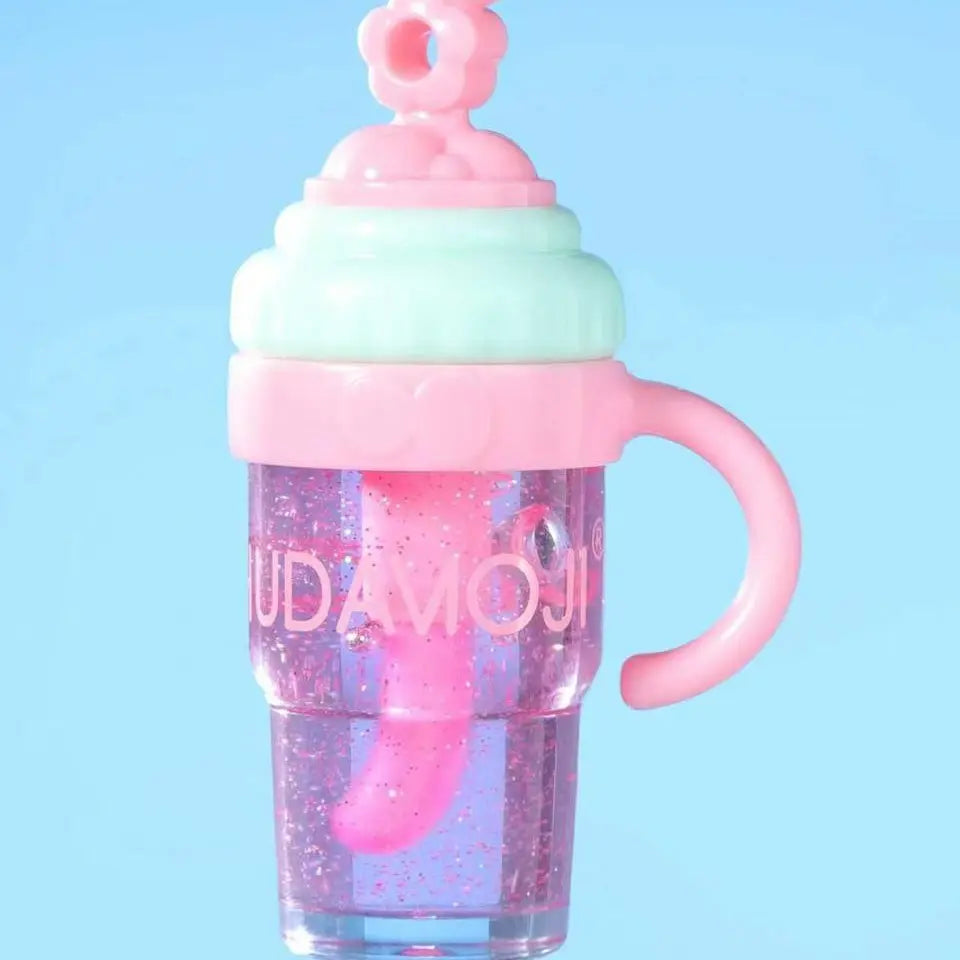 Hudamoji Milk Tea Tinted Lip Oil Gloss