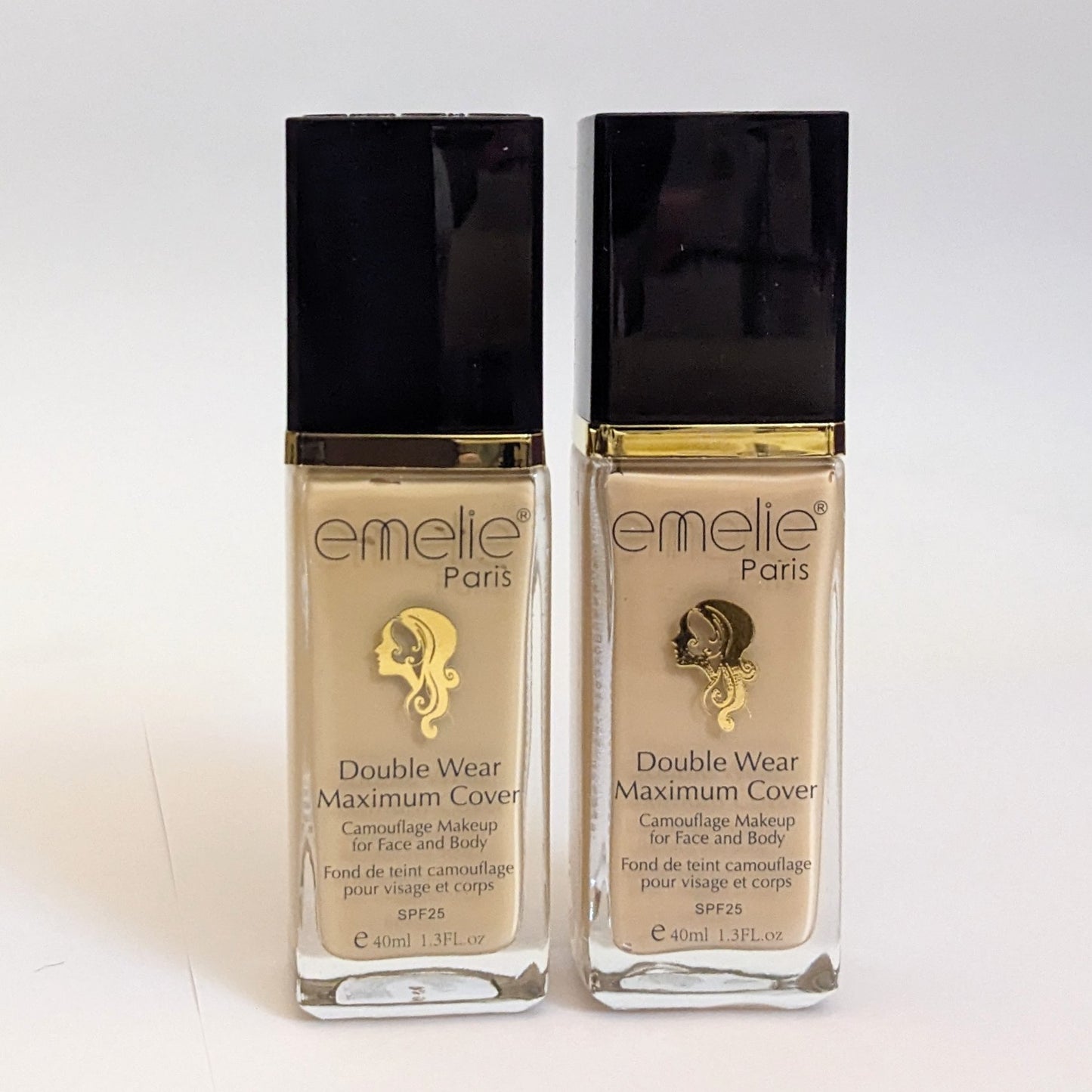 Emelie Double wear Maximum Coverage Foundation