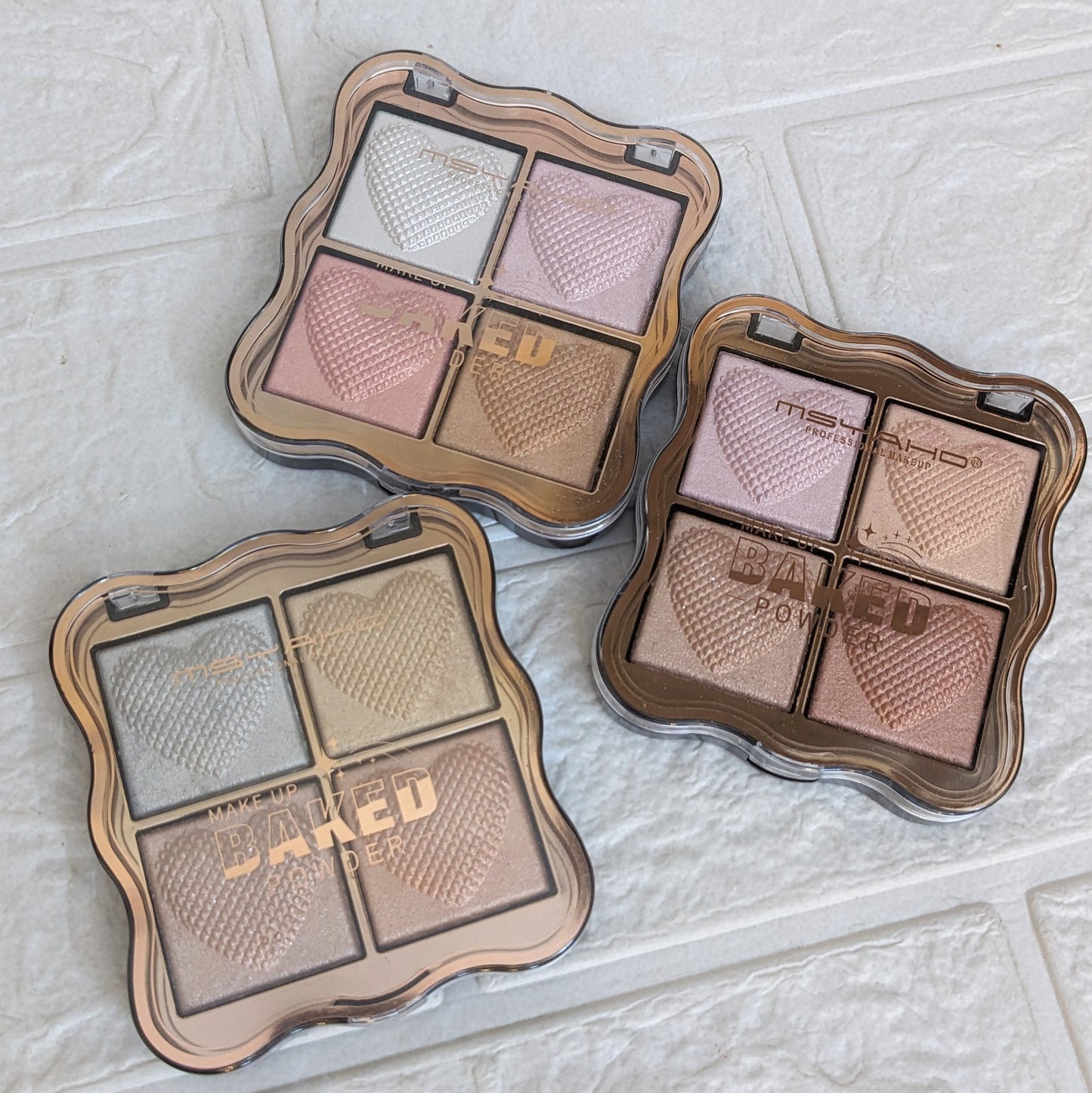 Baked Highlighter 4 Clr Palette