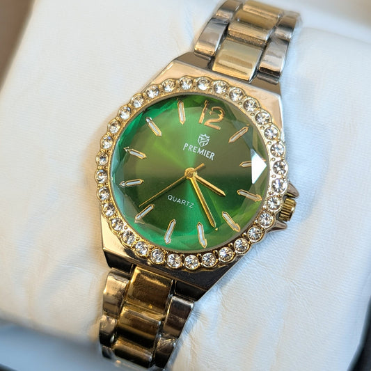 Premier Diamond Cut Chain Watch