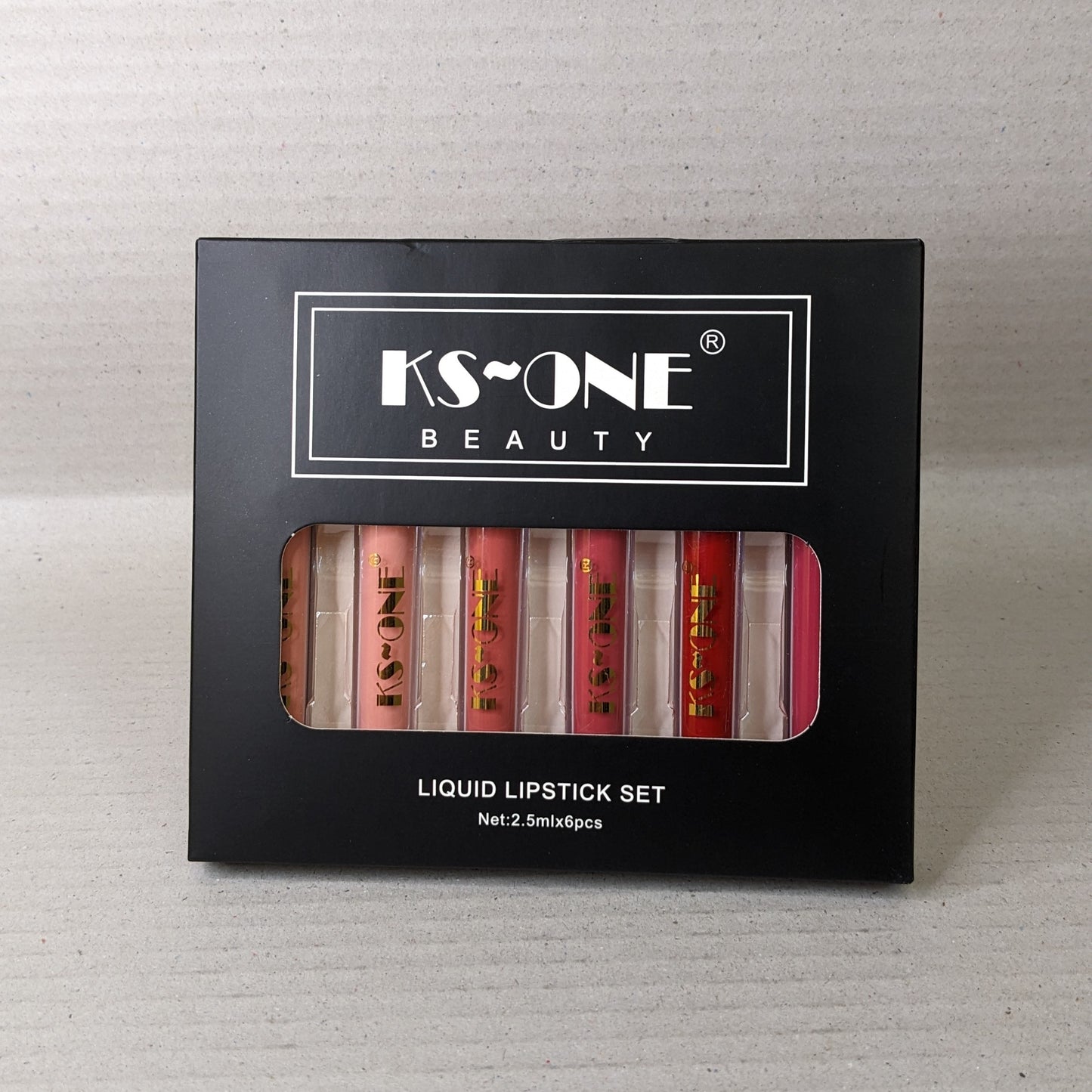 KS-One Matte Lip Glosses Pack 6 pc's