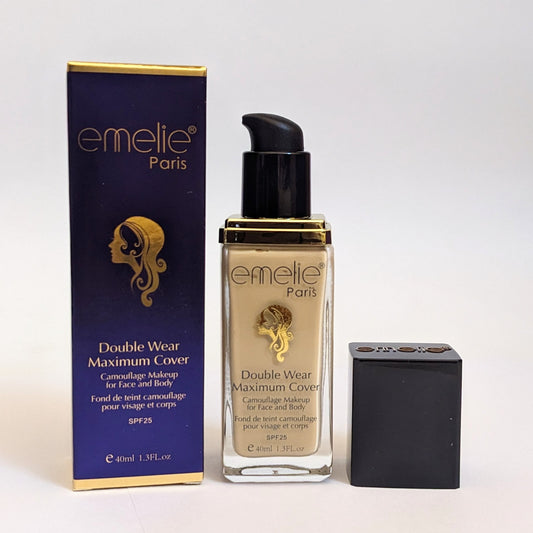 Emelie Double wear Maximum Coverage Foundation