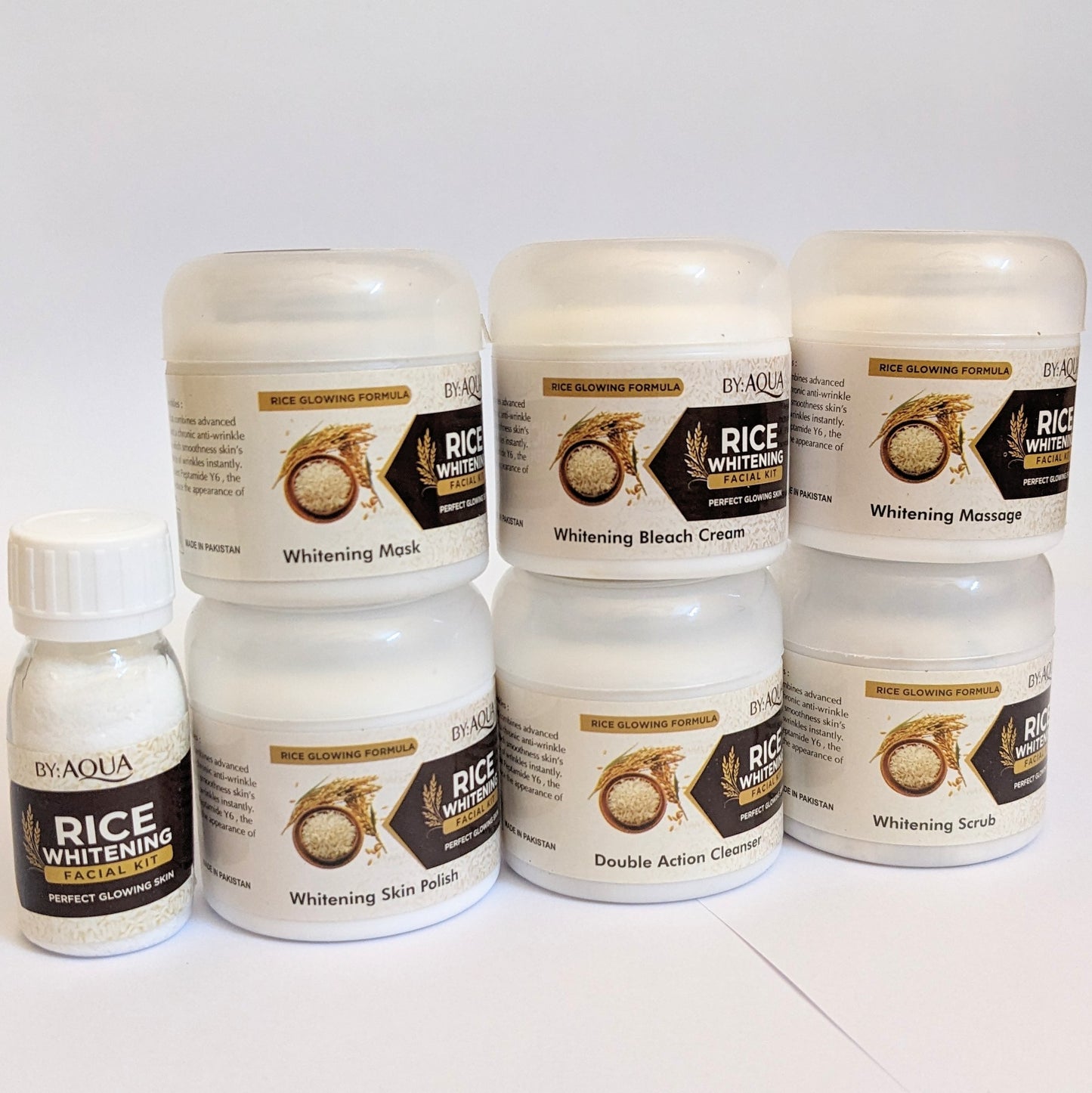 Rice Whitening Facial Kit