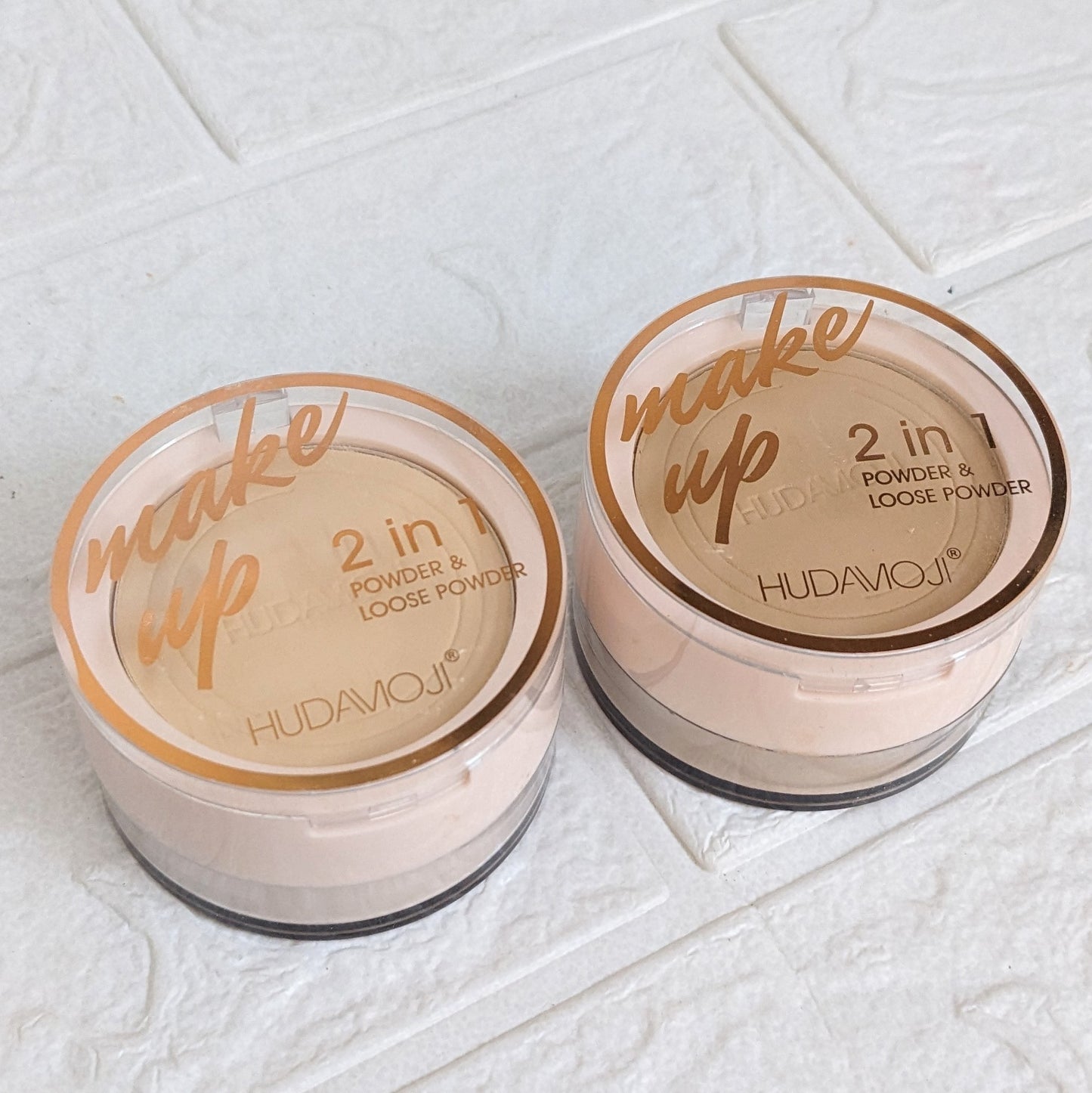 Hudamoji 2in1 Compact & Loose Powder