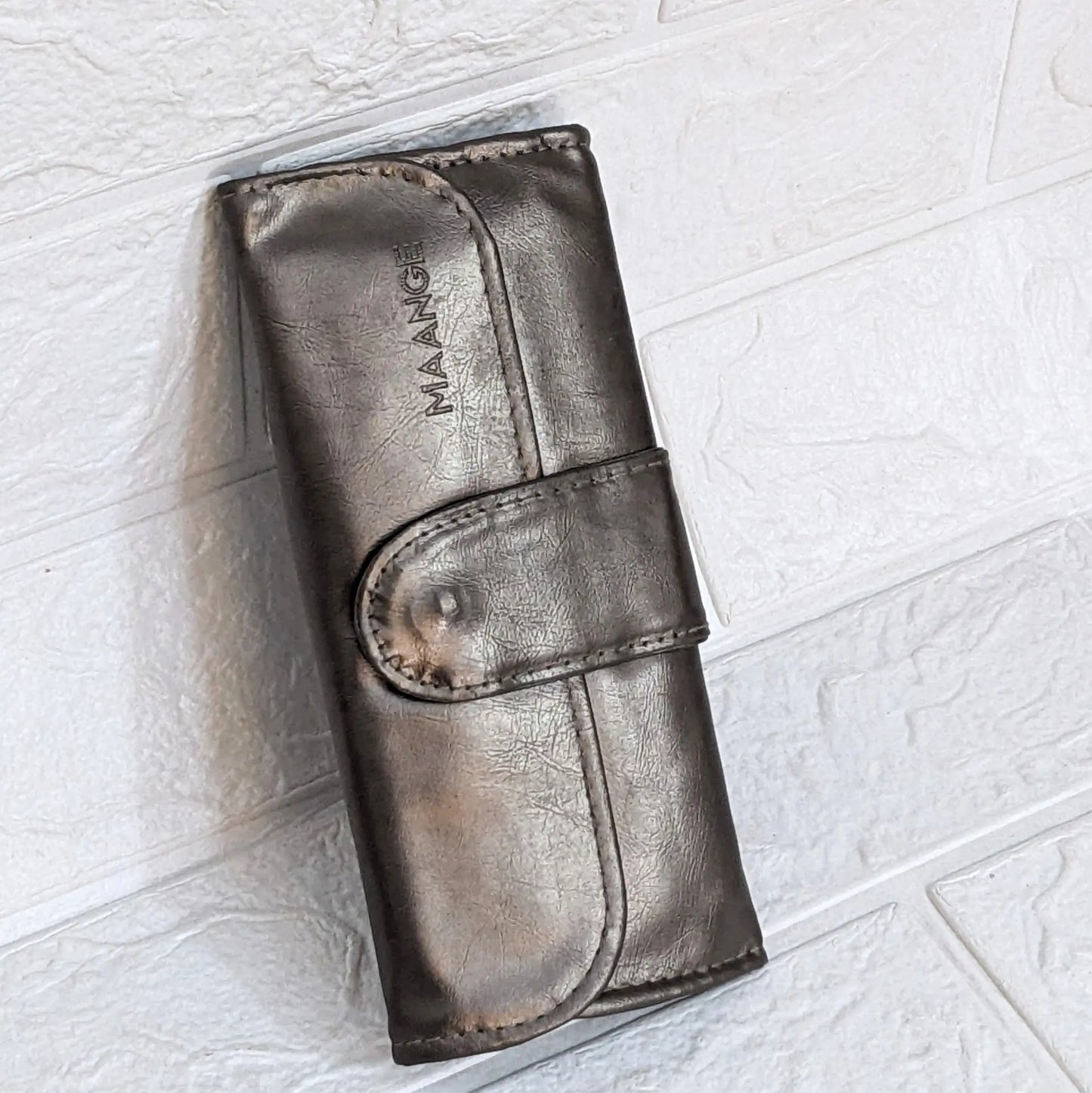 Makeup Brushes Set with Leather Pouch
