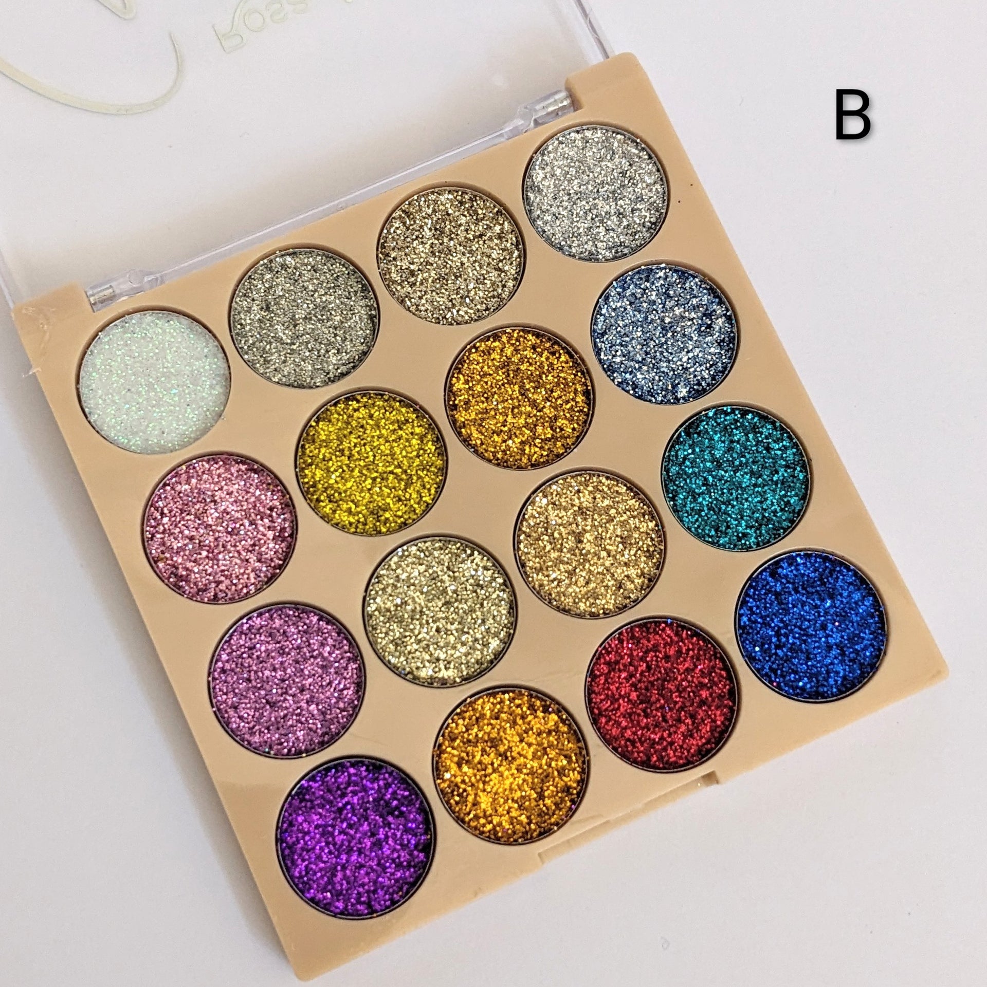16 Color Glitter Palette