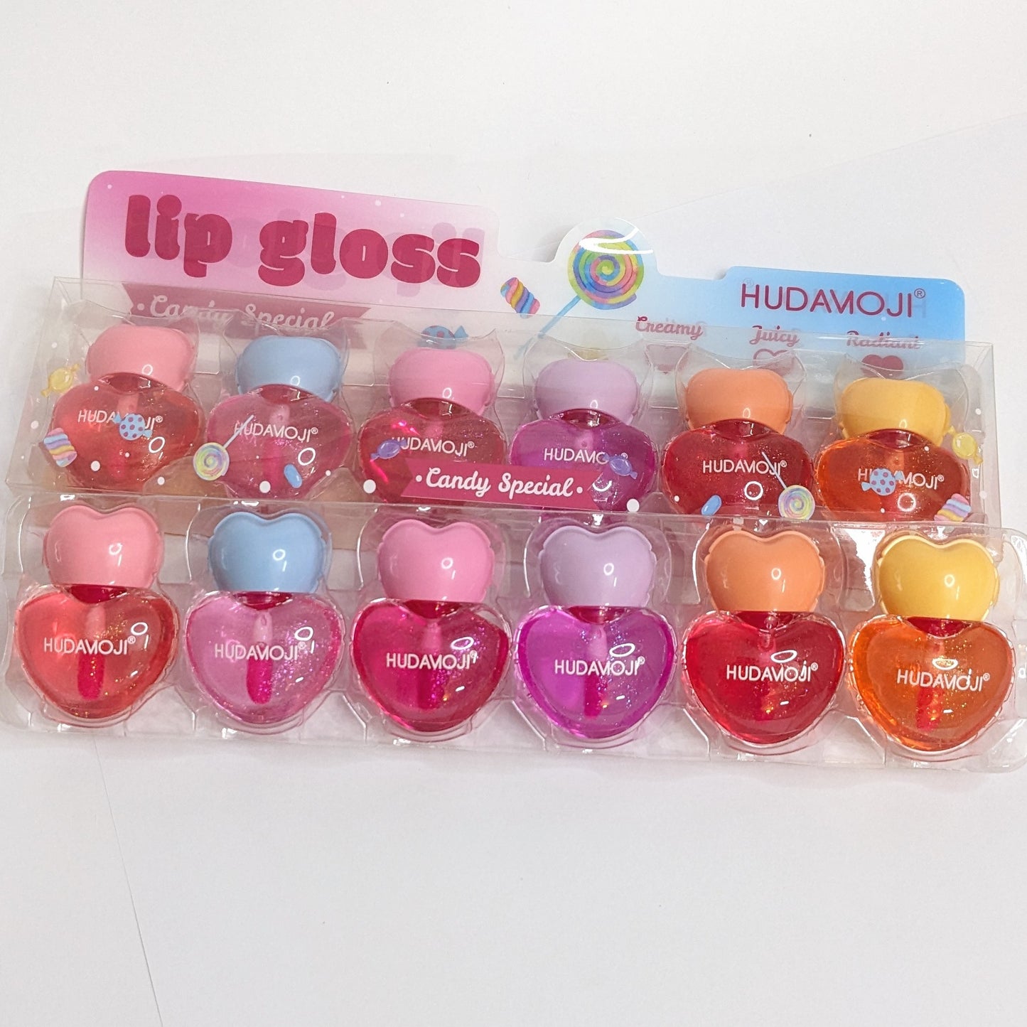 Hudamoji Tinted Lip Oil Gloss Pack