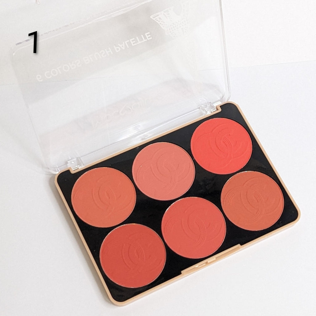 Mocallure 6 Color Blush Palette