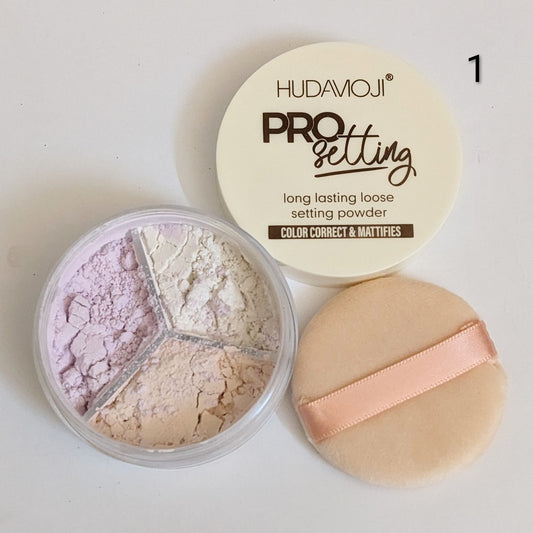 Hudamoji PRO Setting Powders
