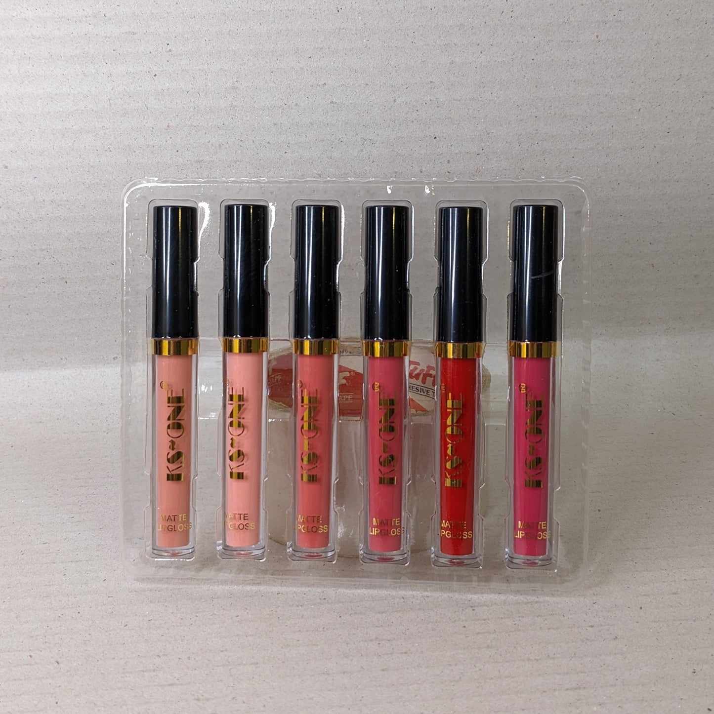 KS-One Matte Lip Glosses Pack 6 pc's