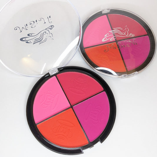 4 Color Blusher Palette