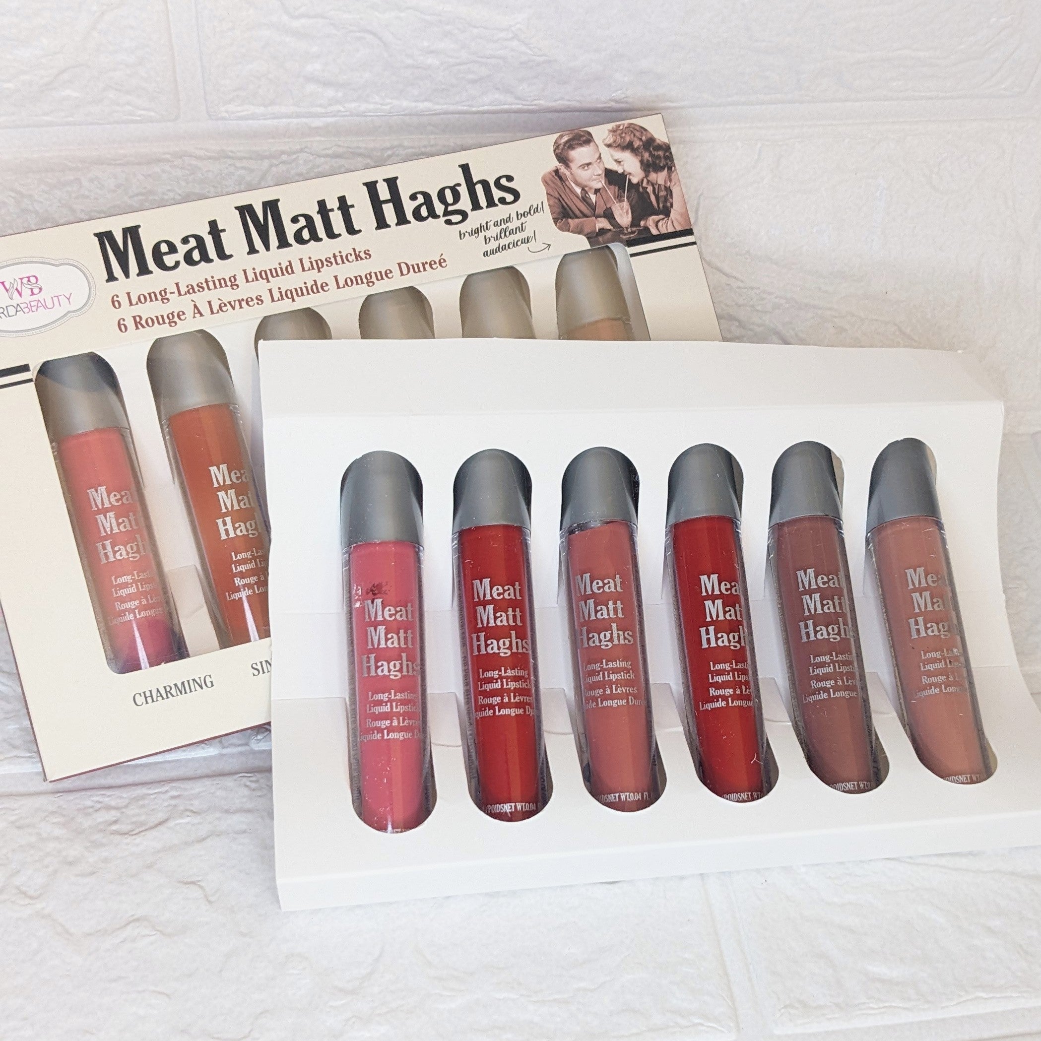 6 Matte Lip Glosses Pack