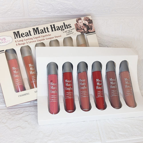 6 Matte Lip Glosses Pack
