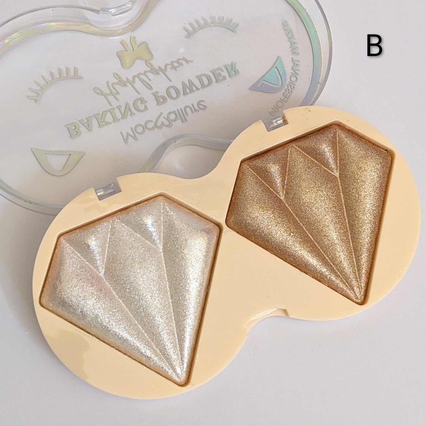 Mocallure 2 Color Baked Highlighter Palette