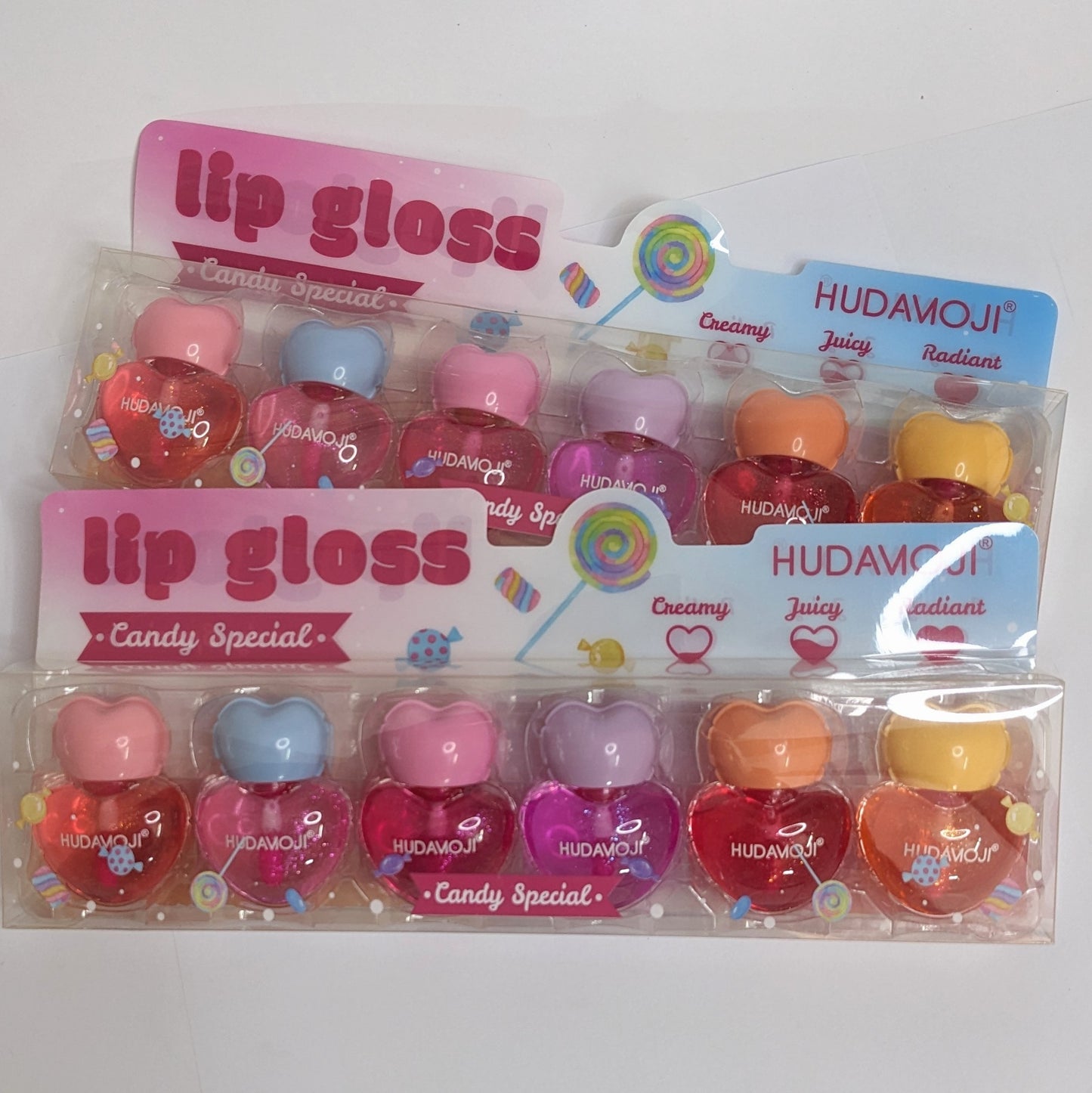 Hudamoji Tinted Lip Oil Gloss Pack