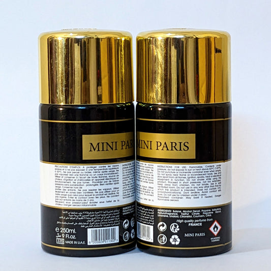 Mini Paris Perfume Deodorant Body Spray