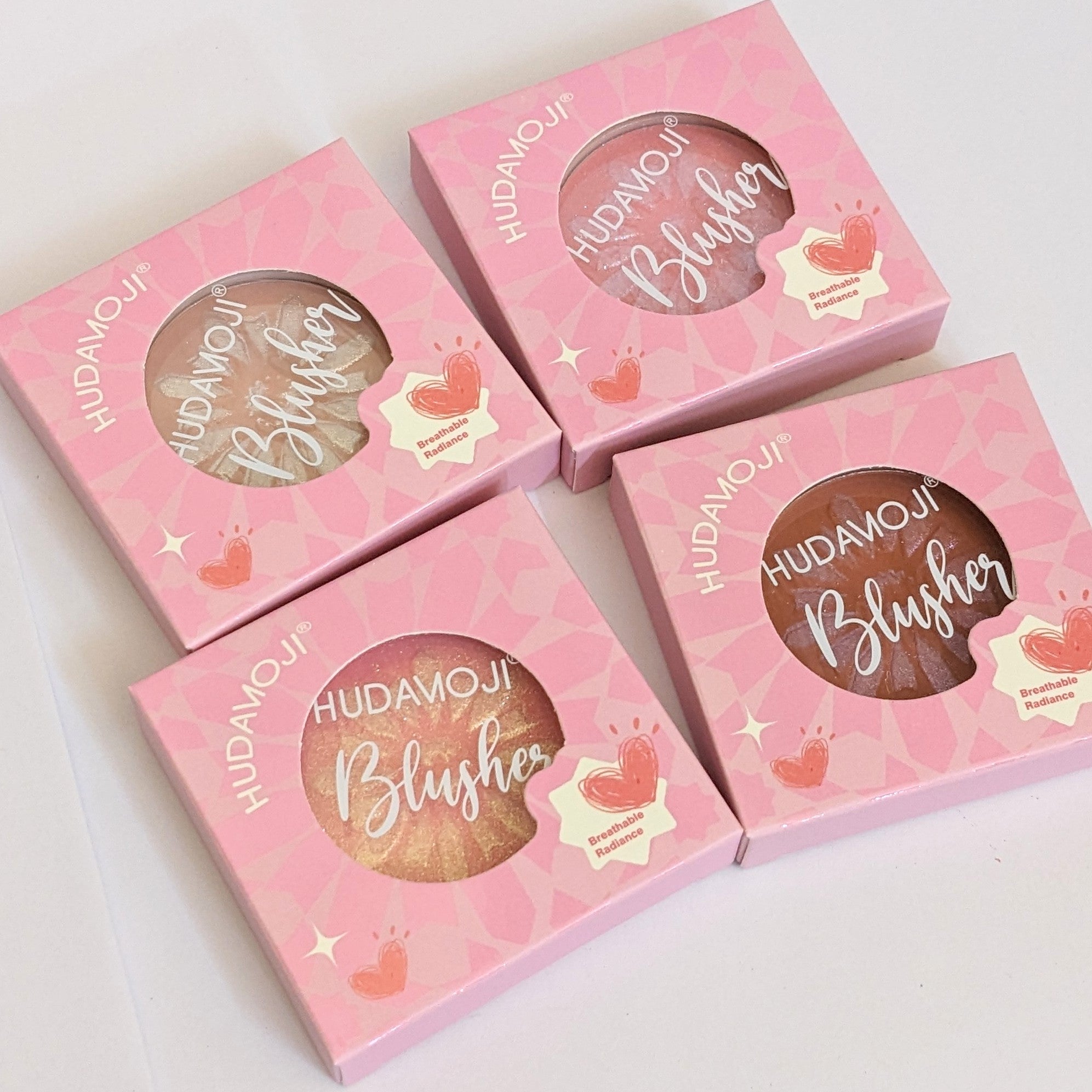 Hudamoji Soft and Shimmery Blusher Kits