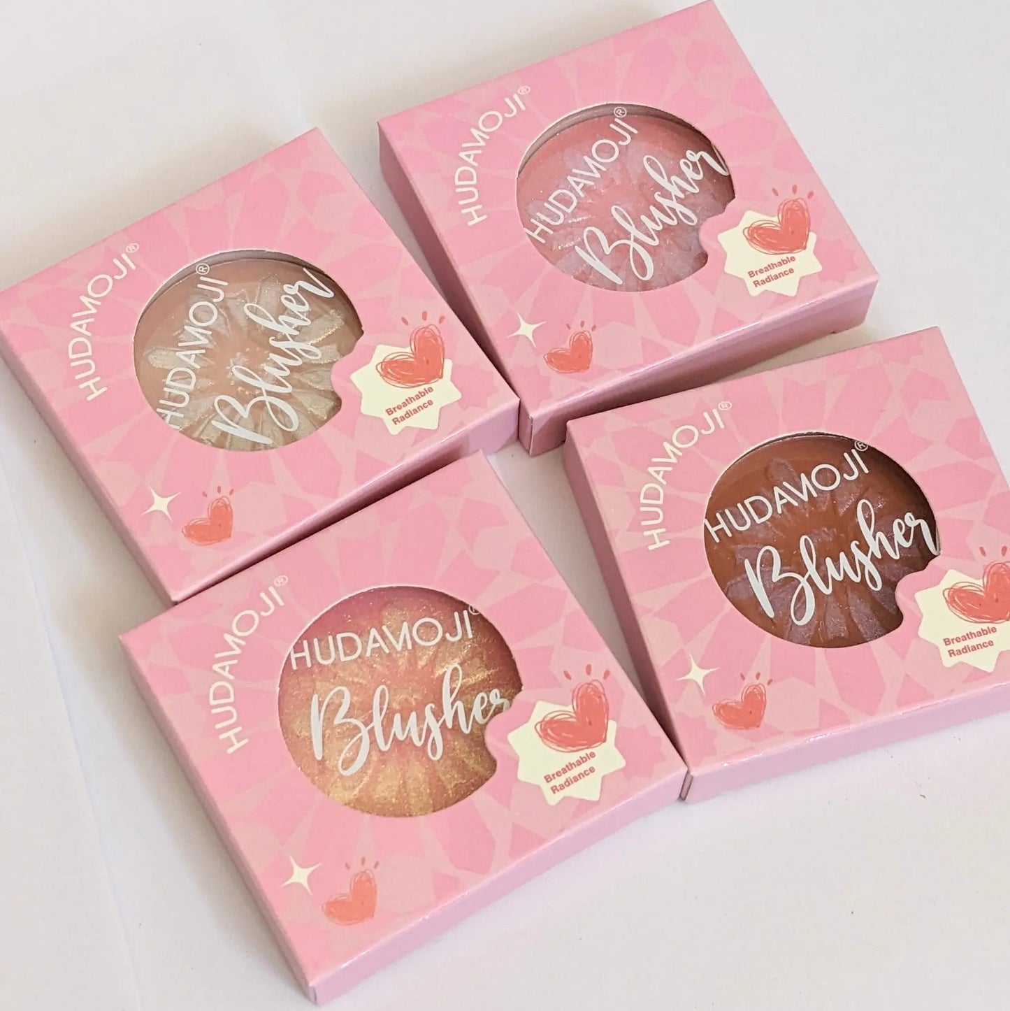 Hudamoji Soft and Shimmery Blusher Kits